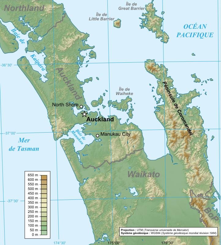 Auckland geoloogilise kaardi