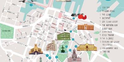 Auckland city kõnnib kaart
